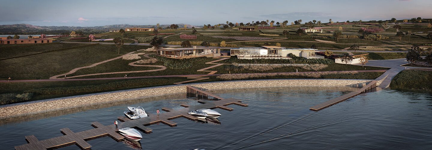 Perspectiva artística do voo da náutica